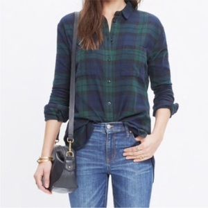 Madewell Classic Fit Plaid Button Down Shirt